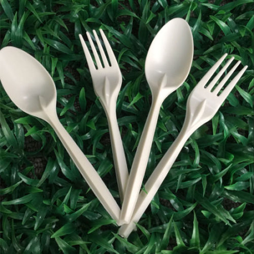 Biodegradable Corn Starch Spoon