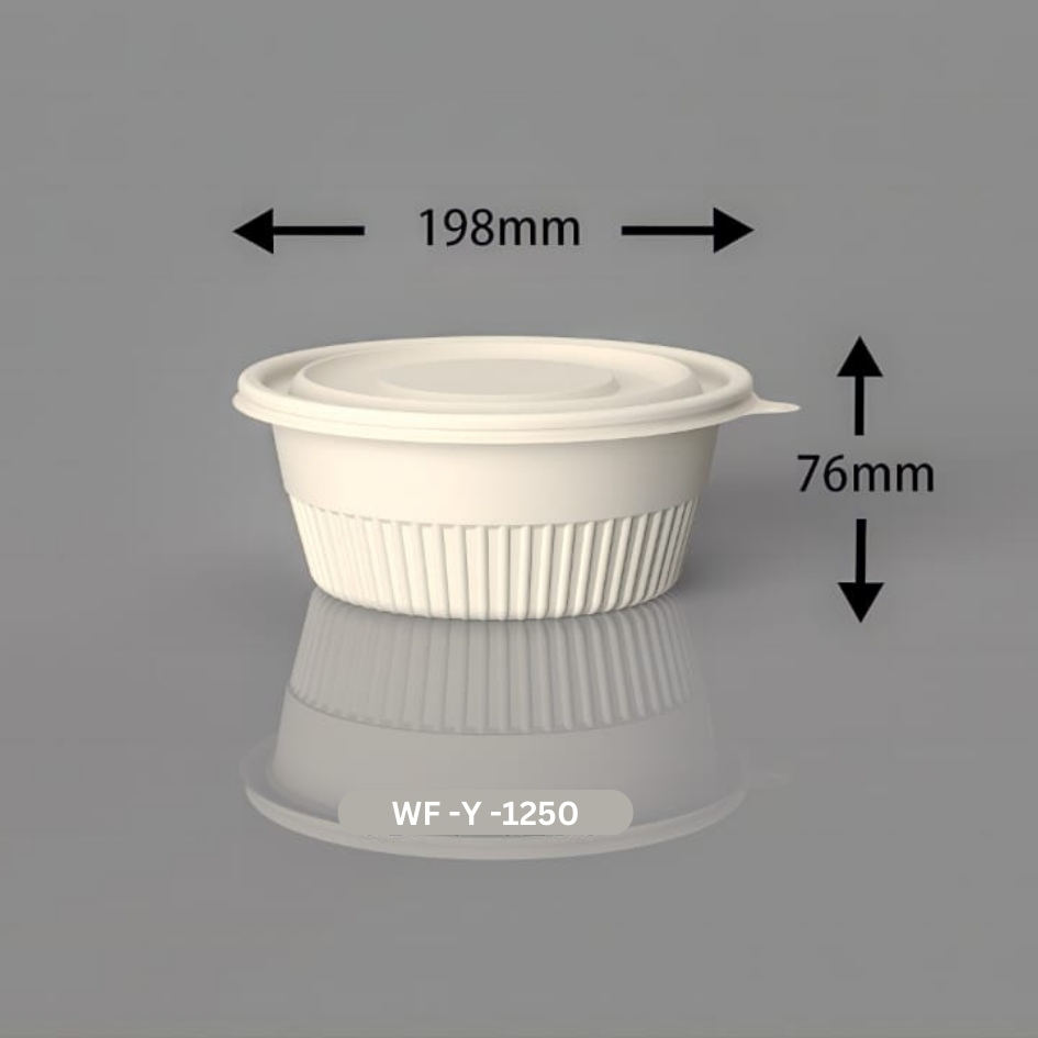 WF 1250ml RD Bowl (WL)