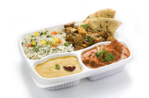 Meal Trays With Lid (Recyclable)