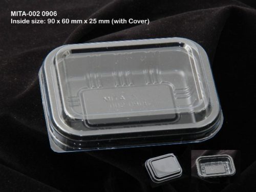 Mita Black Trays & Covers
